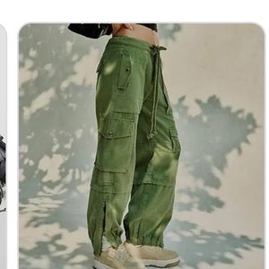 Free people flowy cargo pant